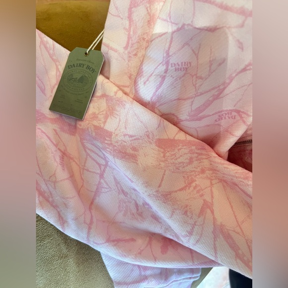 Pink bubblegum dairy boy zip up hoodie - Picture 3 of 6